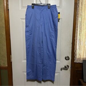 Wonderwink Wonderwork Men’s Ceil Blue Scrub Pants Classic Fit Medium‎